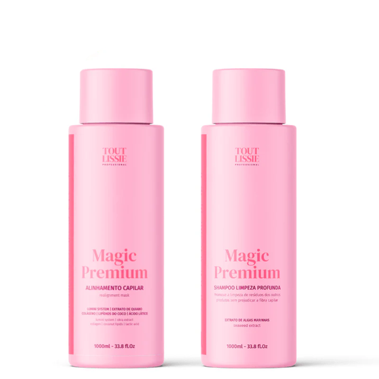 Magic Premium Shampoo & Realignment Cream Collection | Salon Use - Tout Lissie