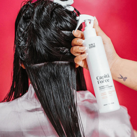 Capitã Force Keratin & Collagen Liquid | Salon Use - Tout Lissie